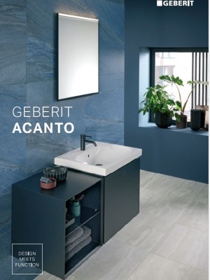 Geberit Acanto -kylpyhuonekalustesarja 2025 Geberit Acanto -kylpyhuonekalustesarja 2025