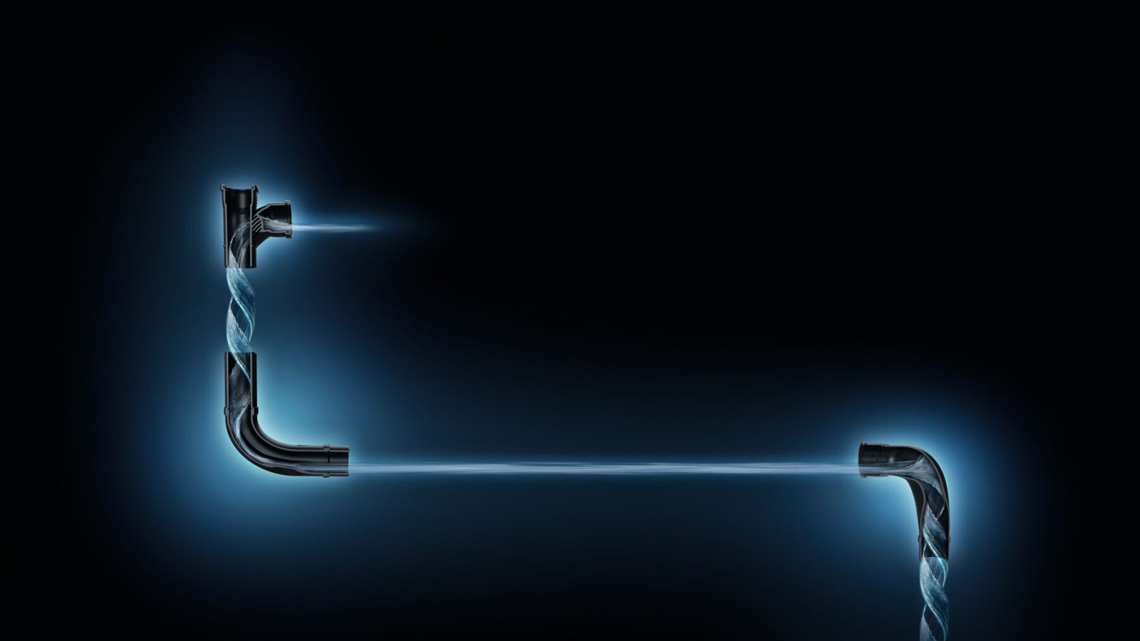 Geberit SuperTube -tekniikka