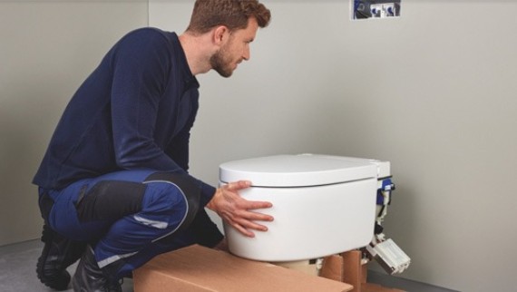 Pesu-wc:n asennus ja seinä-wc:n sähköistys Pesu-wc:n asennus ja seinä-wc:n sähköistys