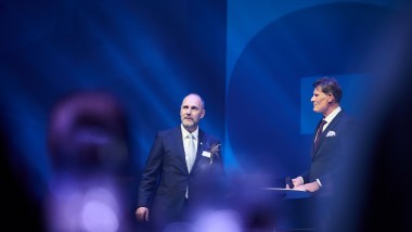 Geberit 150-vuotisjuhla Kaapelitehtaalla. (©Ville Vappula) Geberit 150-vuotisjuhla Kaapelitehtaalla. (©Ville Vappula)