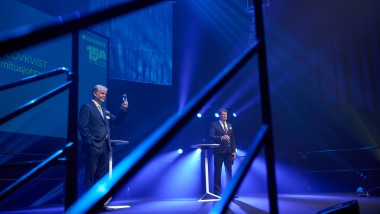 Geberit 150-vuotisjuhla Kaapelitehtaalla. (©Ville Vappula) Geberit 150-vuotisjuhla Kaapelitehtaalla. (©Ville Vappula)
