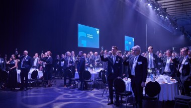 Geberit 150-vuotisjuhla Kaapelitehtaalla. (©Ville Vappula) Geberit 150-vuotisjuhla Kaapelitehtaalla. (©Ville Vappula)