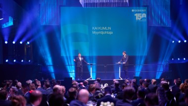 Geberit 150-vuotisjuhla Kaapelitehtaalla. (©Ville Vappula) Geberit 150-vuotisjuhla Kaapelitehtaalla. (©Ville Vappula)