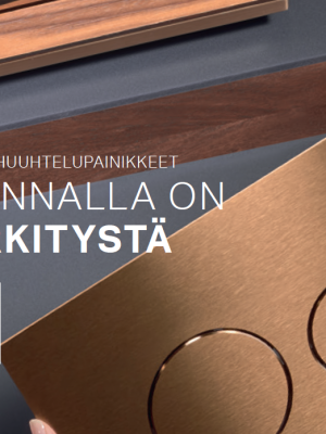 Geberit-huuhtelupainikkeet 2025 - Valinnalla on merkitystä Geberit-huuhtelupainikkeet 2025 - Valinnalla on merkitystä