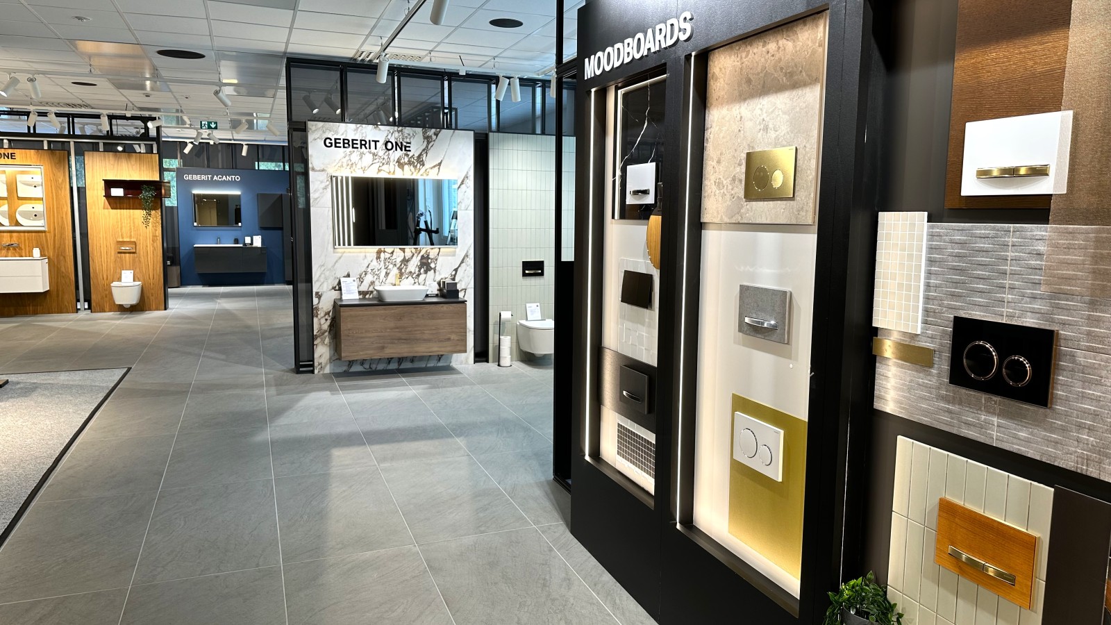 Geberit & IDO Showroom Vantaalla