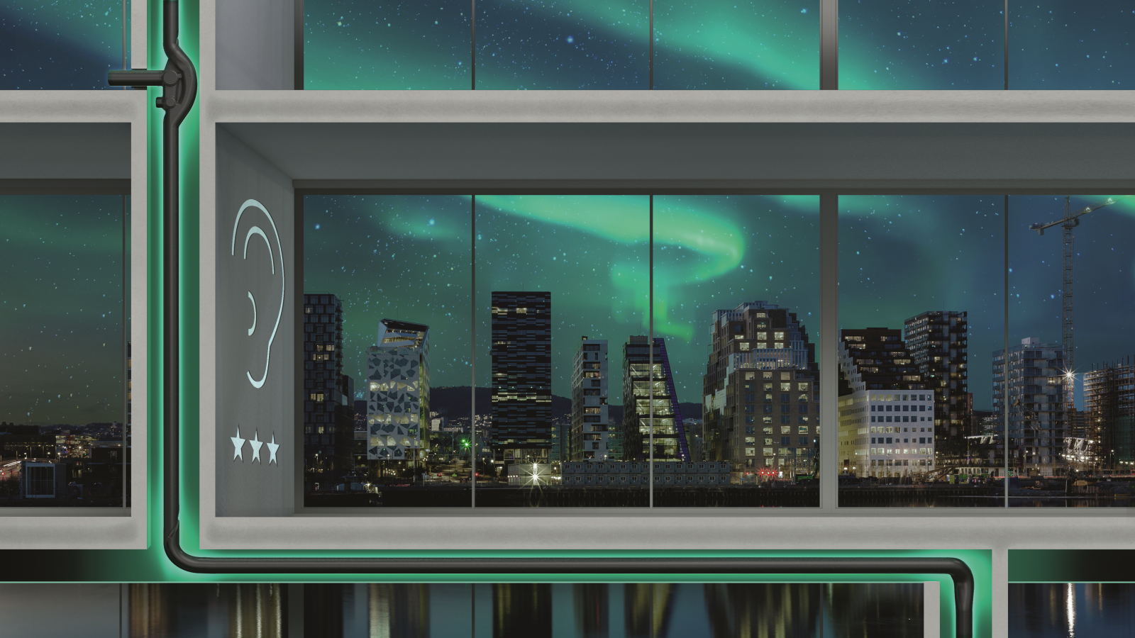 Tilojen parempi muunneltavuus ja viemäröinnin äänenhallinta on ratkaistu Geberitin SuperTube-teknologian avulla