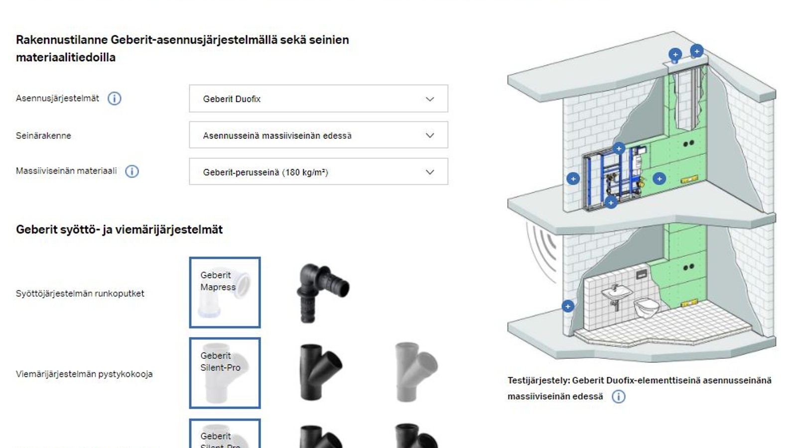 Geberit Äänityökalu