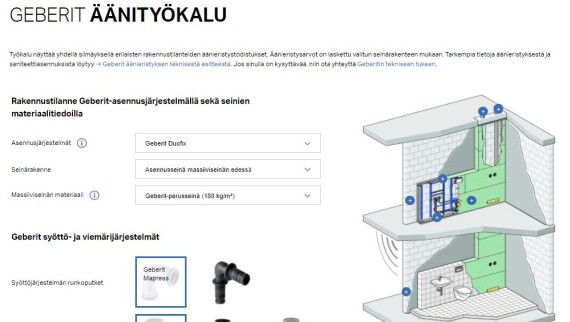 Geberit Äänityökalu Geberit Äänityökalu
