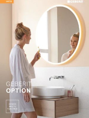 Geberit Option -tasopeilit ja -peilikaapit 2025 Geberit Option -tasopeilit ja -peilikaapit 2025