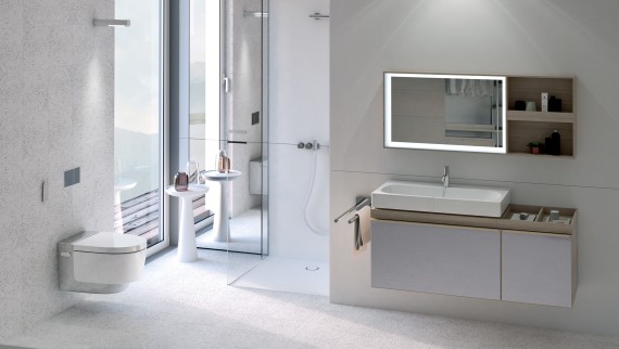Geberit AquaClean -pesu-wc-istuintekniikka Geberit AquaClean -pesu-wc-istuintekniikka