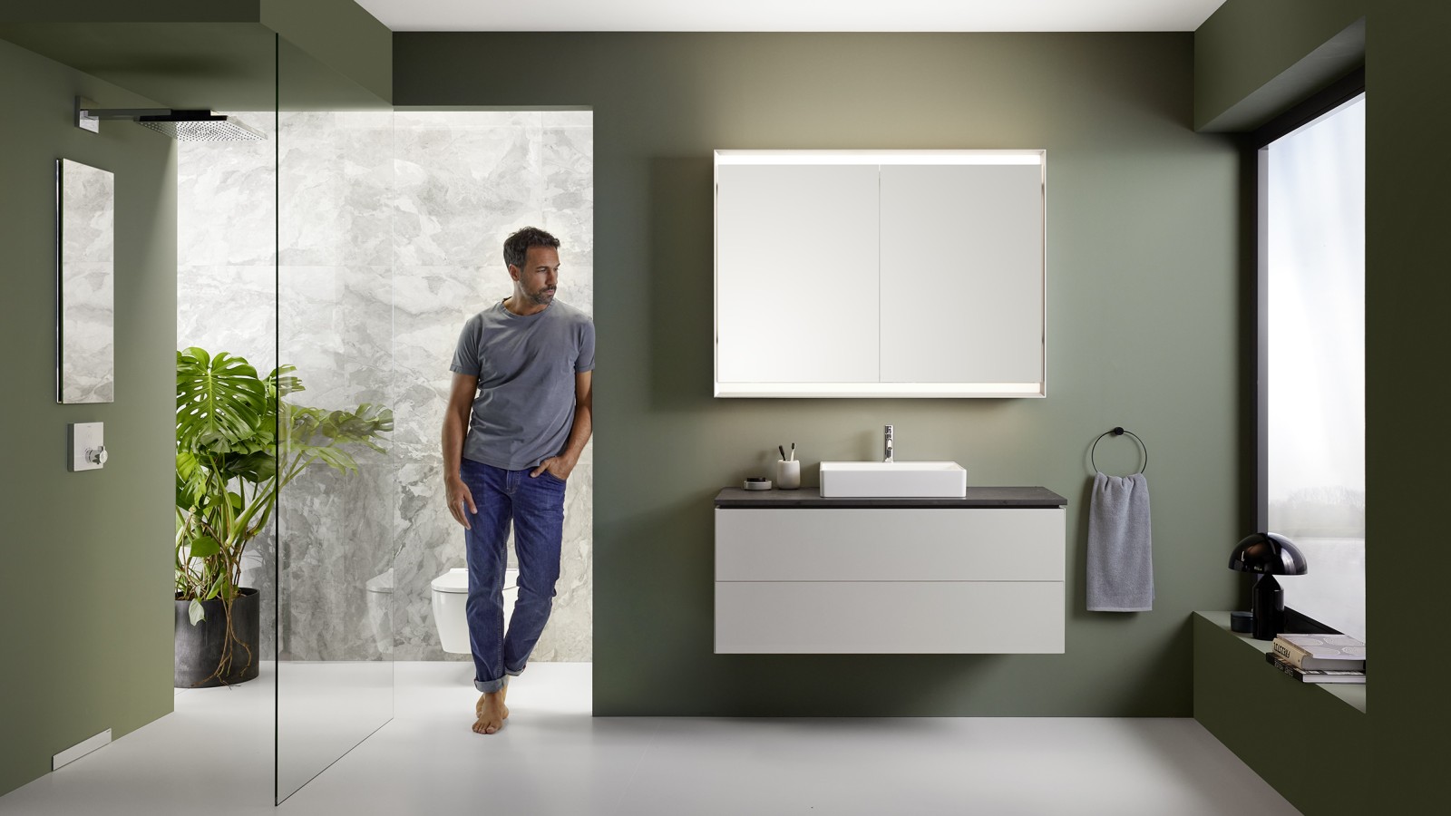 Geberit ONE kylpyhuonekalusteet (© Geberit) Geberit ONE kylpyhuonekalusteet (© Geberit)