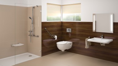 Esteettömän kylpyhuoneen suunnittelu