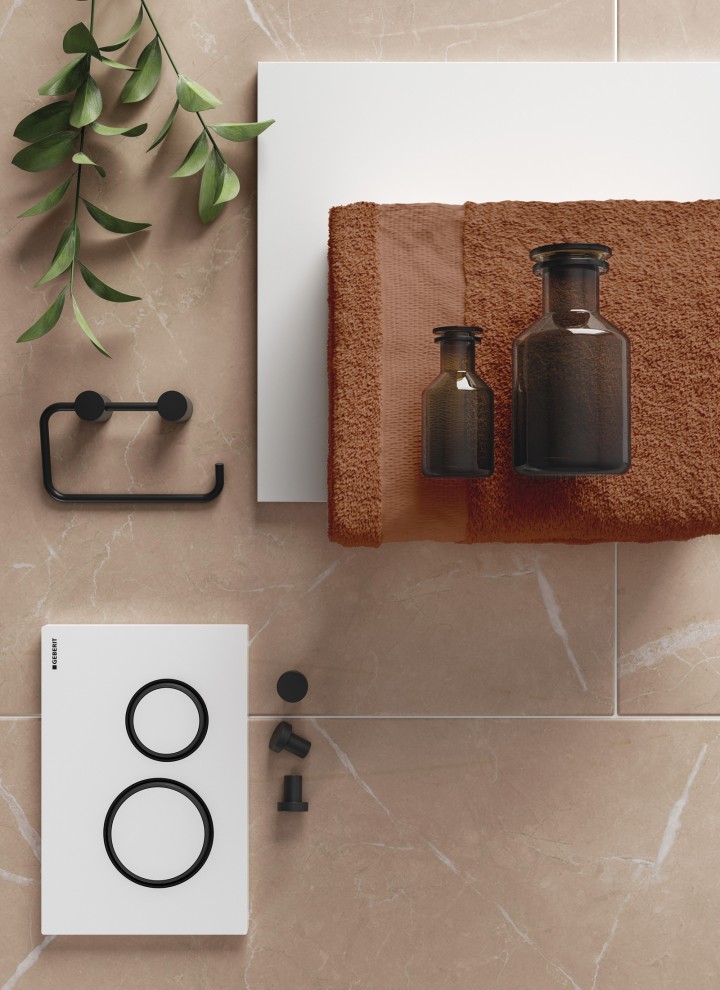 Kylpyhuonetrendit vuodelle 2025: Ruskea värimaailma Kylpyhuonetrendit vuodelle 2025: Ruskea värimaailma