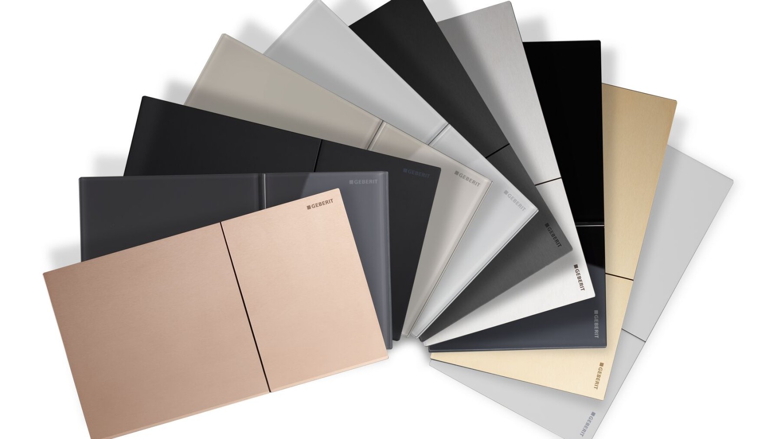 Geberit Sigma70 -huuhtelupainikevärivaihtoehdot Geberit Sigma70 -huuhtelupainikevärivaihtoehdot