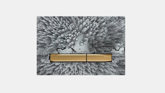 Huuhtelupainike asiakaskohtaisella muotoilulla