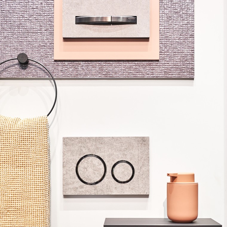 Materiaalien yhdistelmä tuo kodikkuutta kylpyhuoneeseen Materiaalien yhdistelmä tuo kodikkuutta kylpyhuoneeseen