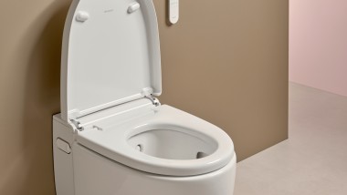 Geberit AquaClean -WC-istuinrenkaan lämmitys