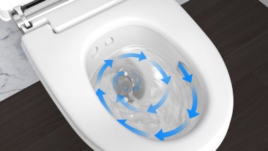Geberit-WC-istuin ja TurboFlush