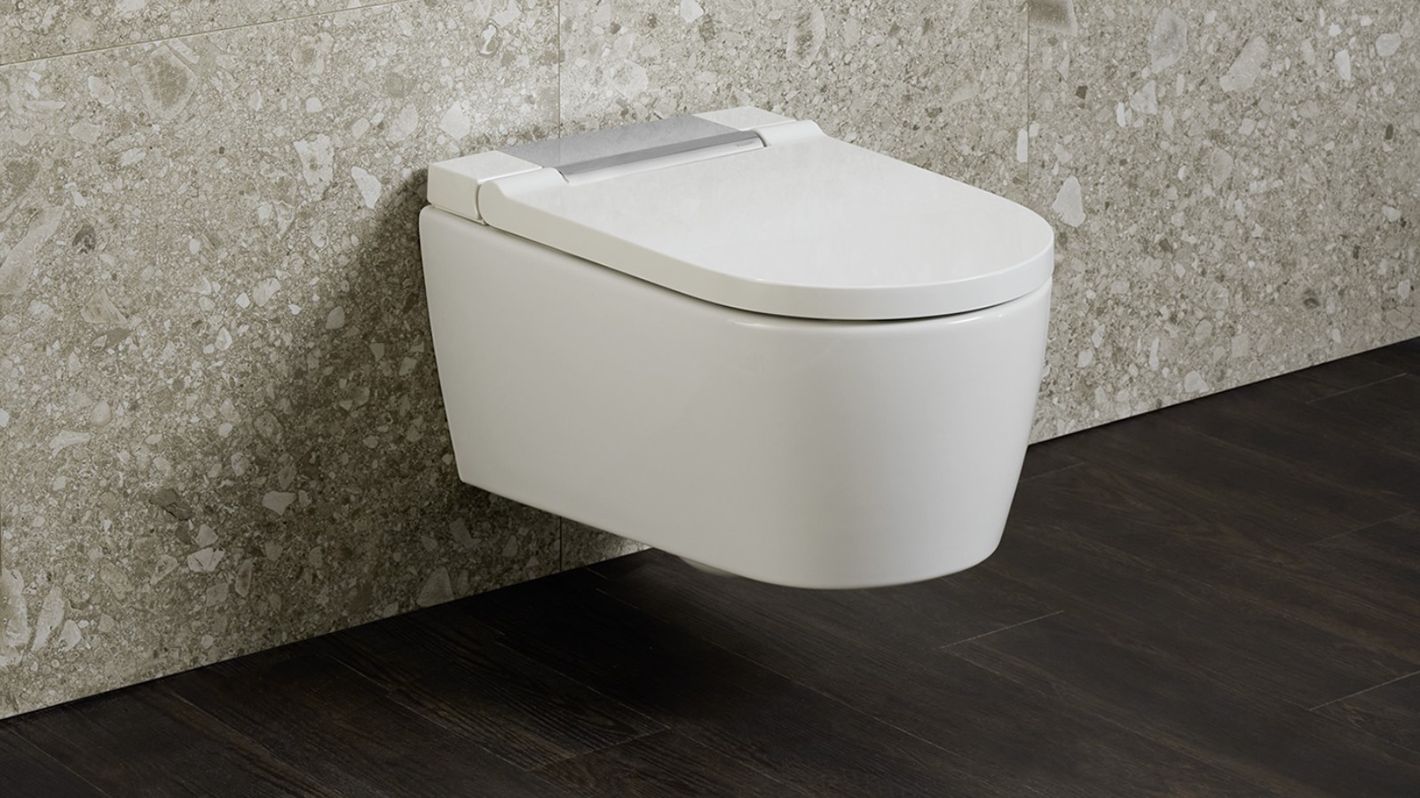 Geberit AquaClean Sela -pesu-wc-istuin on puristinen ja elegantti Geberit AquaClean Sela -pesu-wc-istuin on puristinen ja elegantti