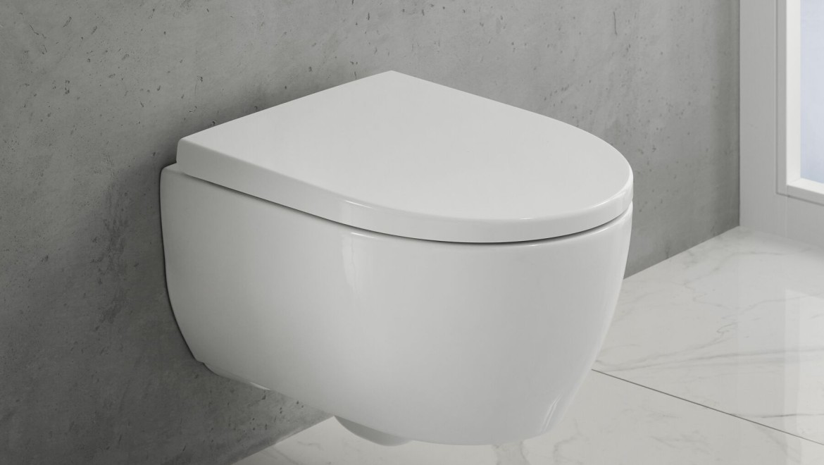 Kompakti iCon-seinä-wc-istuin