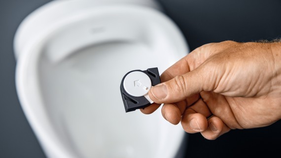 Huuhteluohjain perusteellista huuhtelua varten Huuhteluohjain perusteellista huuhtelua varten