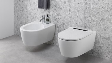 Geberit ONE -wc-istuin ja bideeistuin