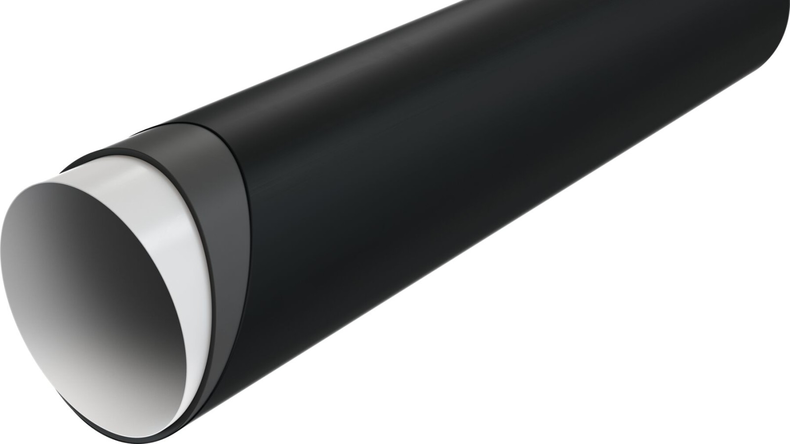 Silent-PP-putken läpileikkaus kerroksineen