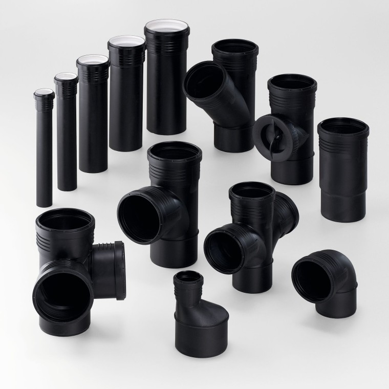 Geberit Silent-PP -yhteet Geberit Silent-PP -yhteet
