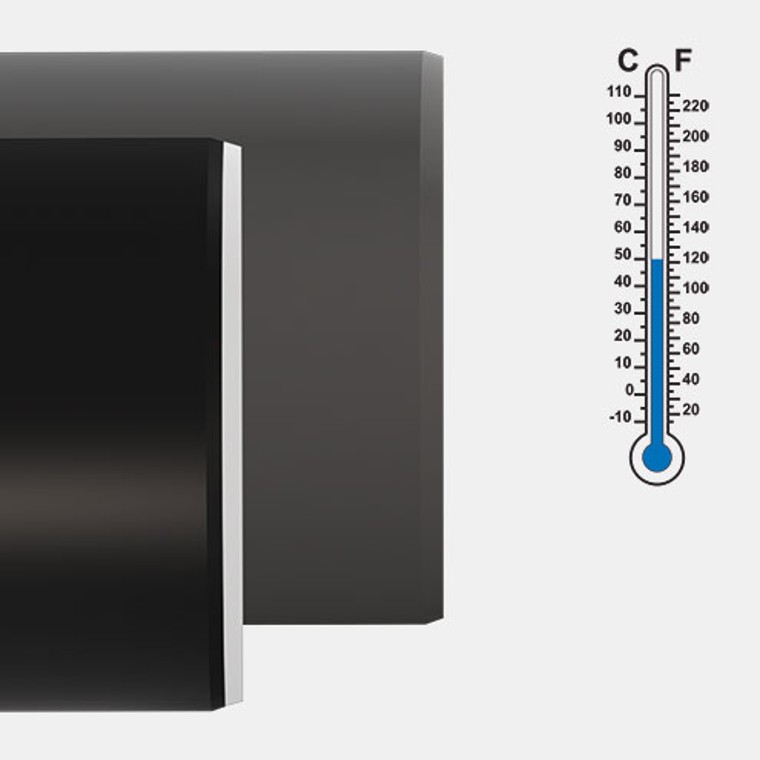 Koska kolmikerroksiset Geberit Silent-PP-putket laajenevat pituussuunnassa tuskin lainkaan, koko viemäröintijärjestelmä voidaan asentaa ilman paisuntamuhveja.