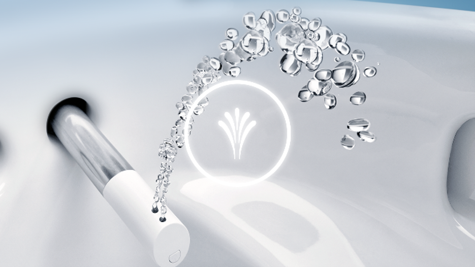 Aquaclean -pesu-wc:n hellävarainen puhdistustoiminto Aquaclean -pesu-wc:n hellävarainen puhdistustoiminto