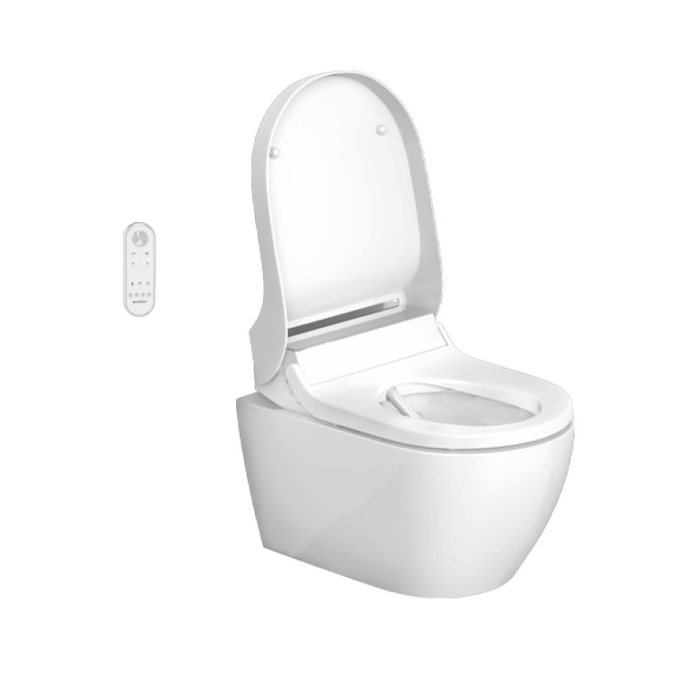 Geberit AquaClean Mera avoimella kannella Geberit AquaClean Mera avoimella kannella