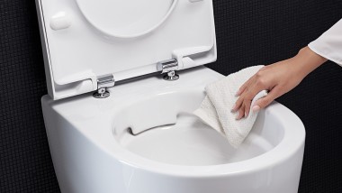 Geberit Citterio -WC-istuin, jossa erikoispinnoite