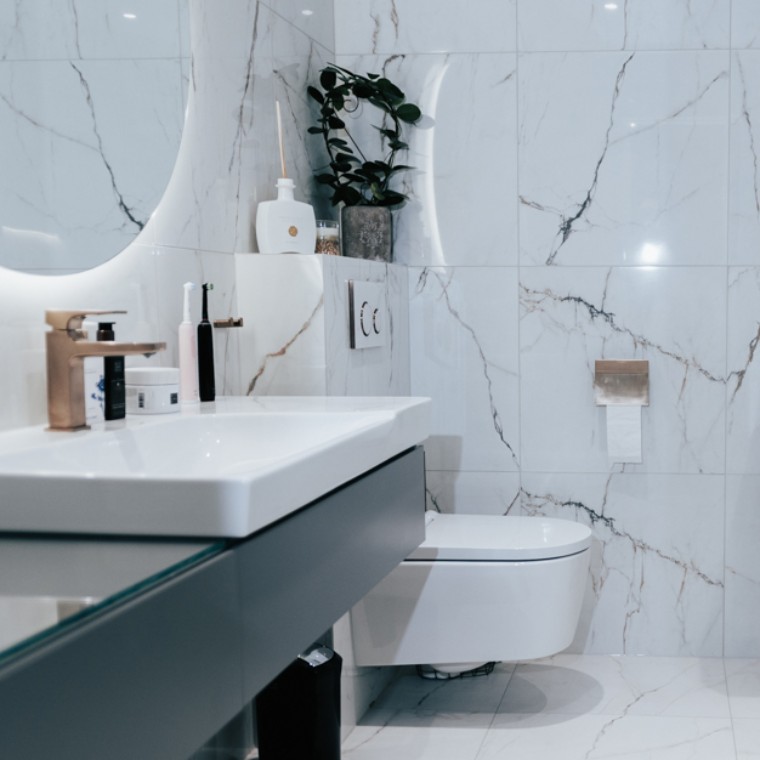 Remontoitu kylpyhuone Remontoitu kylpyhuone