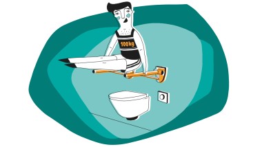 WC:n tukikahvojen pitää olla vahvat