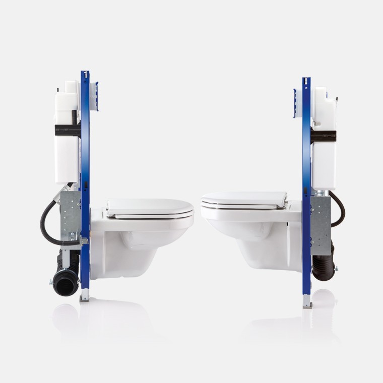 Geberit-elementit esteettömään WC:hen Geberit-elementit esteettömään WC:hen