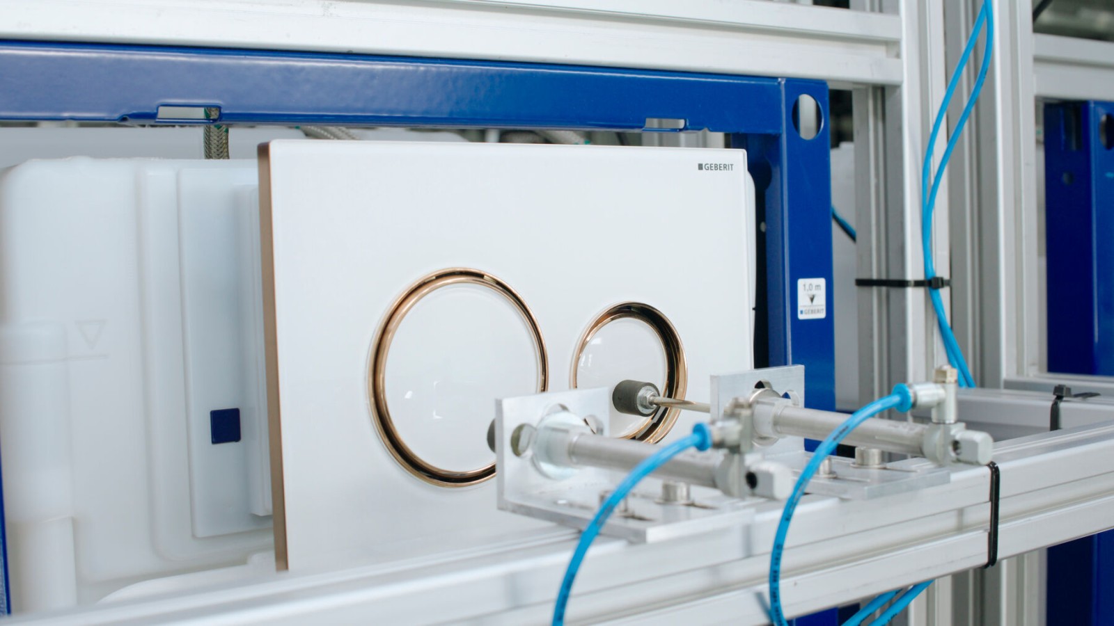 Sigma21-huuhtelupainikkeen laatutestaus Sigma21-huuhtelupainikkeen laatutestaus