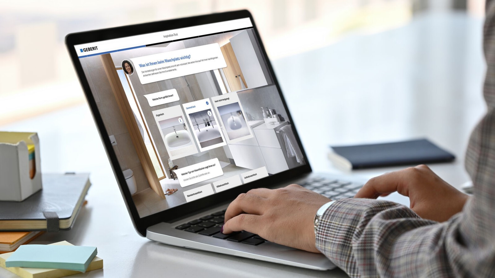 Geberit inspiraatiotyökalu Geberit inspiraatiotyökalu