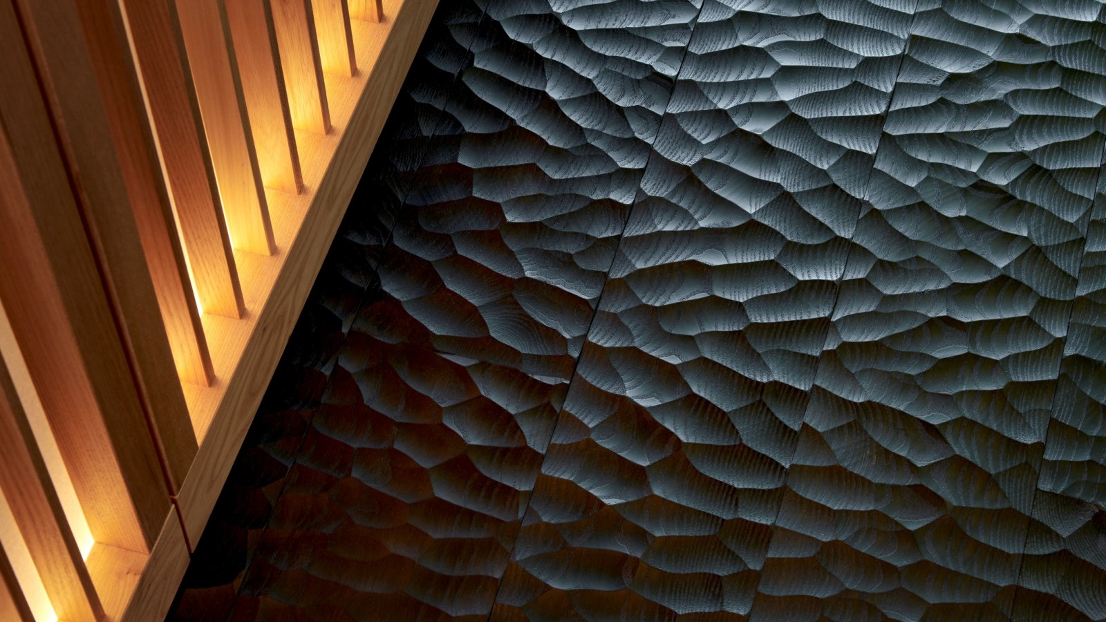 Yuichi Kodain mielestä haptiset elementit ovat olennaisia, jopa jalkojen alla: japanilainen Naguri-tekniikka. (© David Willen Studio)