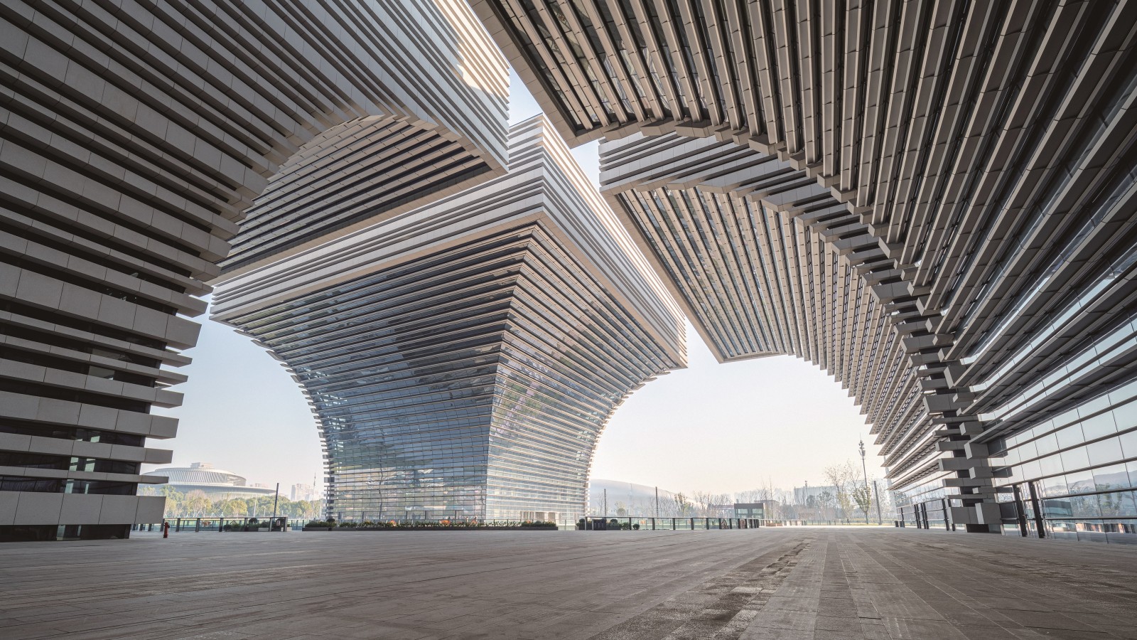 Changzhou Culture Plaza, Changzhou (CN) 2022 (© ingDESIGN (shanghai) Co.,Ltd) Changzhou Culture Plaza, Changzhou (CN) 2022 (© ingDESIGN (shanghai) Co.,Ltd)