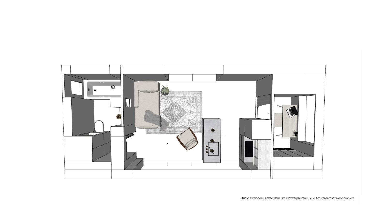 Kuvassa pikkutalo (© Woonpioniers)