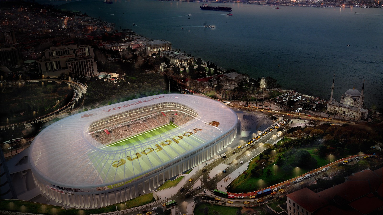 Vodafone Arena, Istanbul, Turkki (© DB Architecture & Consulting) Vodafone Arena, Istanbul, Turkki (© DB Architecture & Consulting)