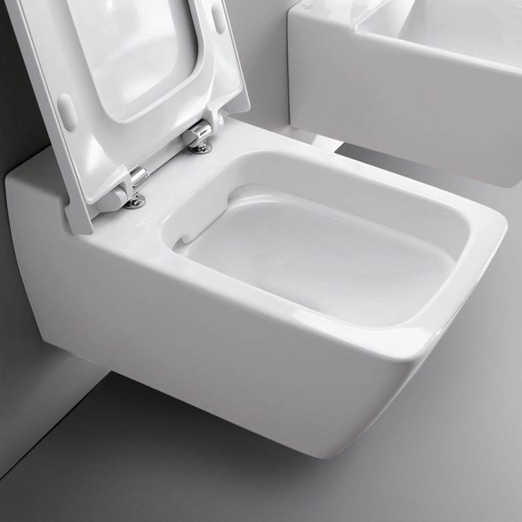 Huuhtelukaulukseton Geberit Xeno2 -WC-istuin Huuhtelukaulukseton Geberit Xeno2 -WC-istuin