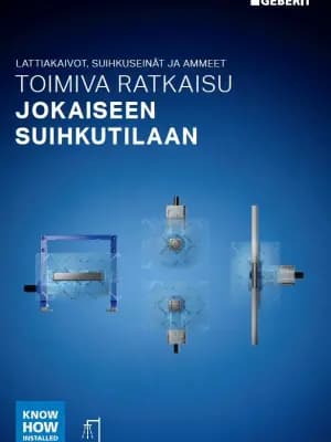Geberit Suihkuesite Geberit Suihkuesite