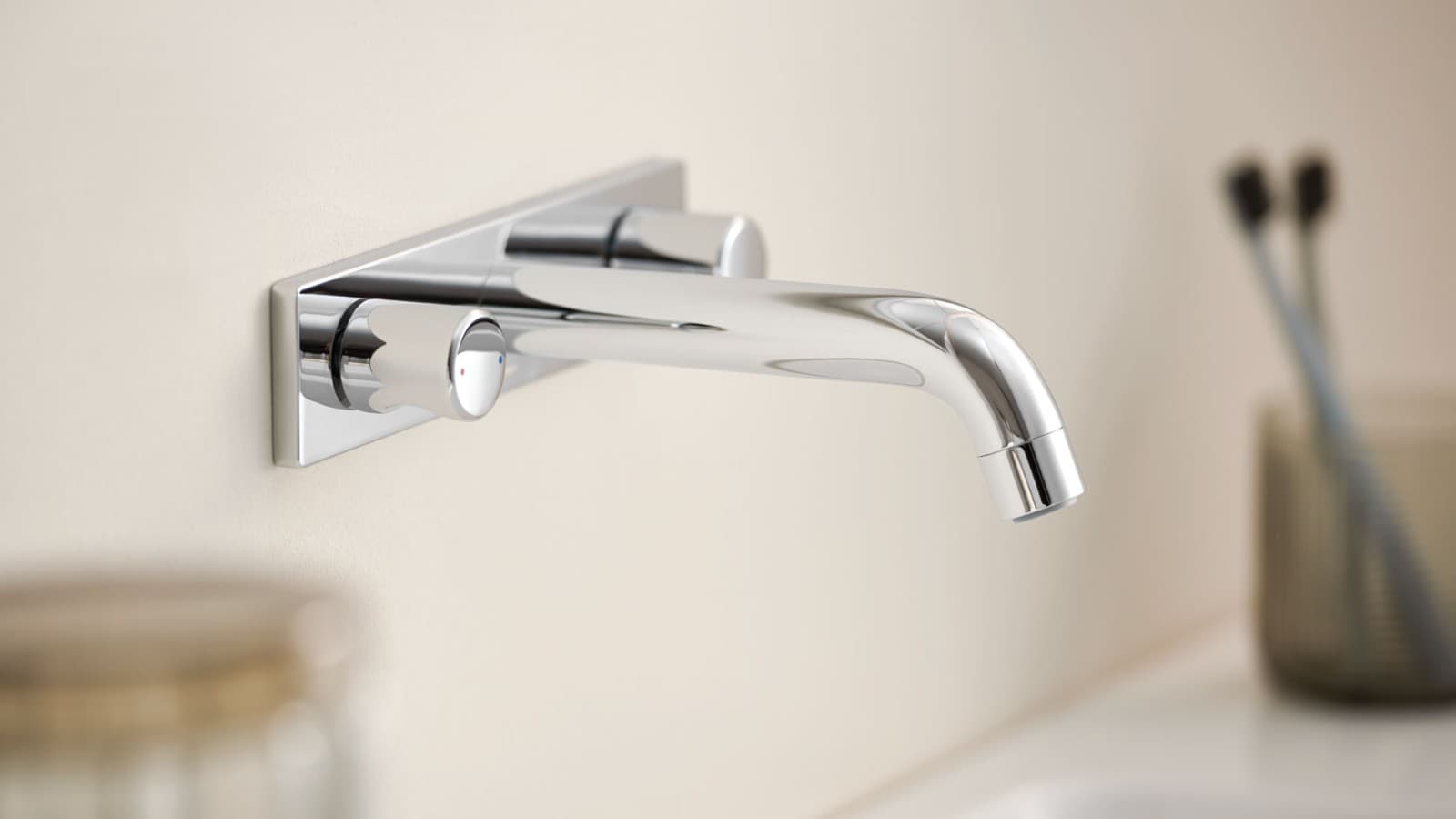 Pyöreä Geberit ONE -pesuallashana Pyöreä Geberit ONE -pesuallashana