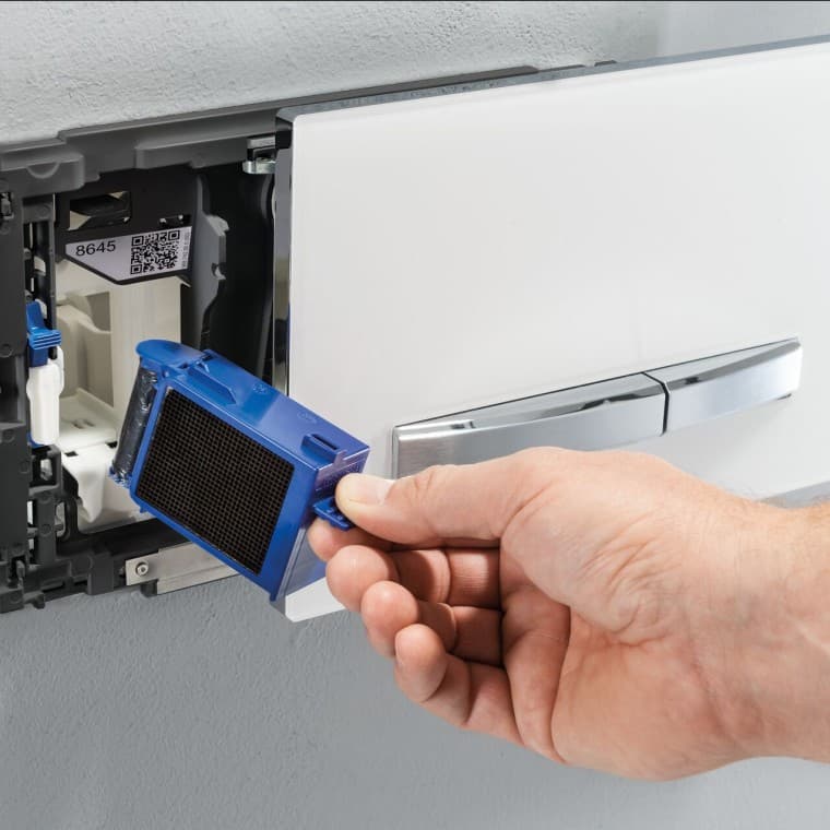 Geberit DuoFresh -moduuli DuoFresh-tikulla Geberit DuoFresh -moduuli DuoFresh-tikulla