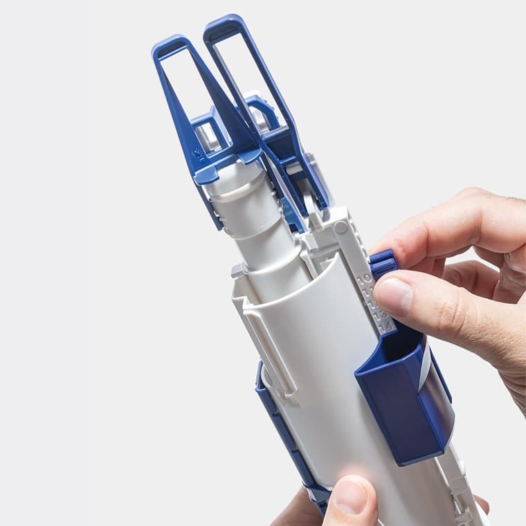 Monipuolinen Geberit 212 -huuhteluventtiili säädettävillä asetuksilla Monipuolinen Geberit 212 -huuhteluventtiili säädettävillä asetuksilla