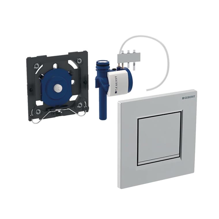 Urinaalihuuhtelulaite pneumaattisella huuhtelulla Urinaalihuuhtelulaite pneumaattisella huuhtelulla