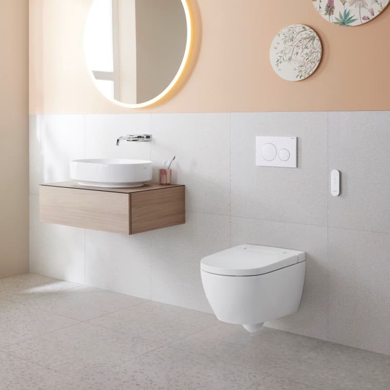 Geberit AquaClean Alba -pesu-wc-istuin Geberit AquaClean Alba -pesu-wc-istuin