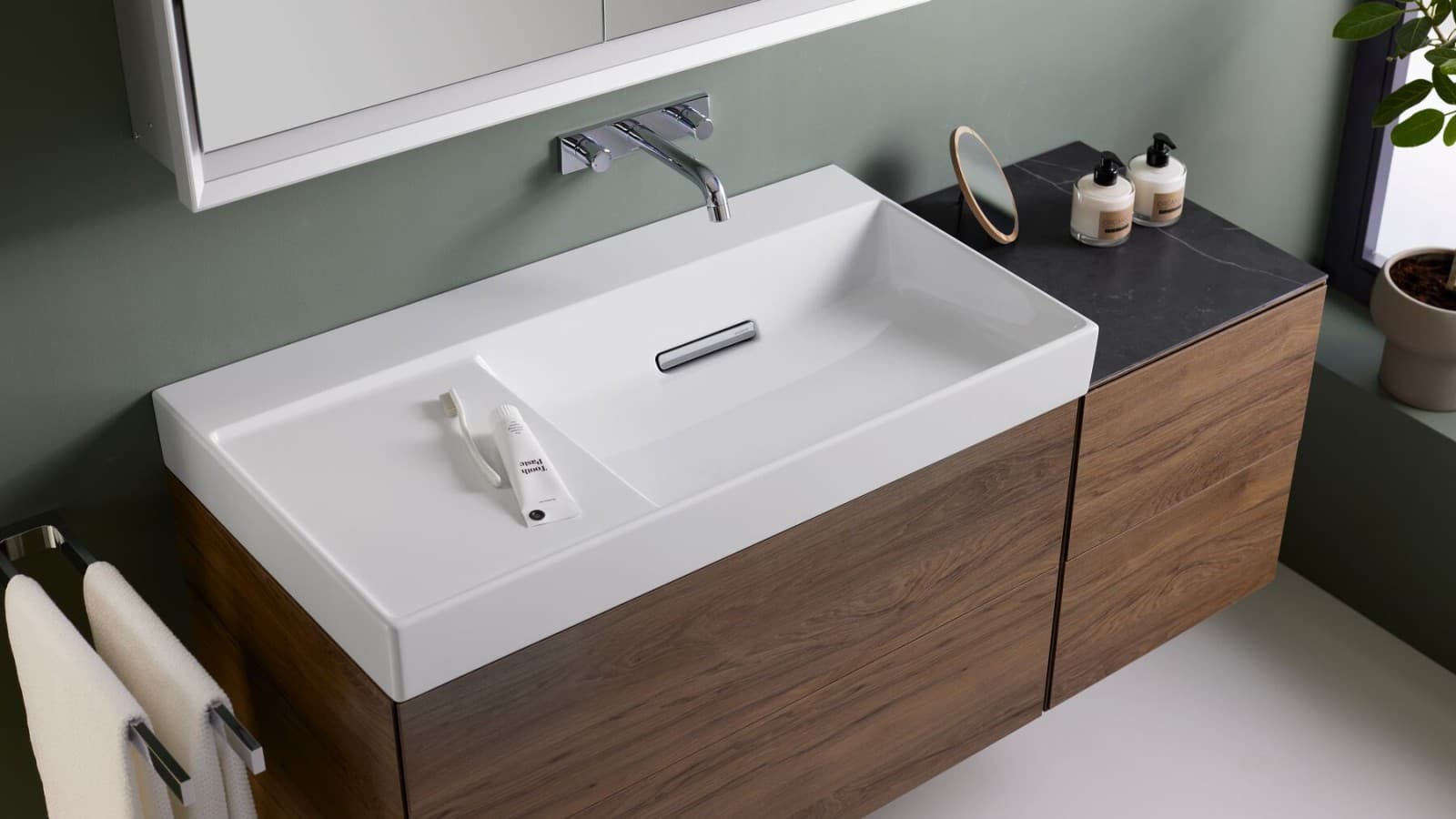 Korkealaatuinen musta marmoritaso Korkealaatuinen musta marmoritaso