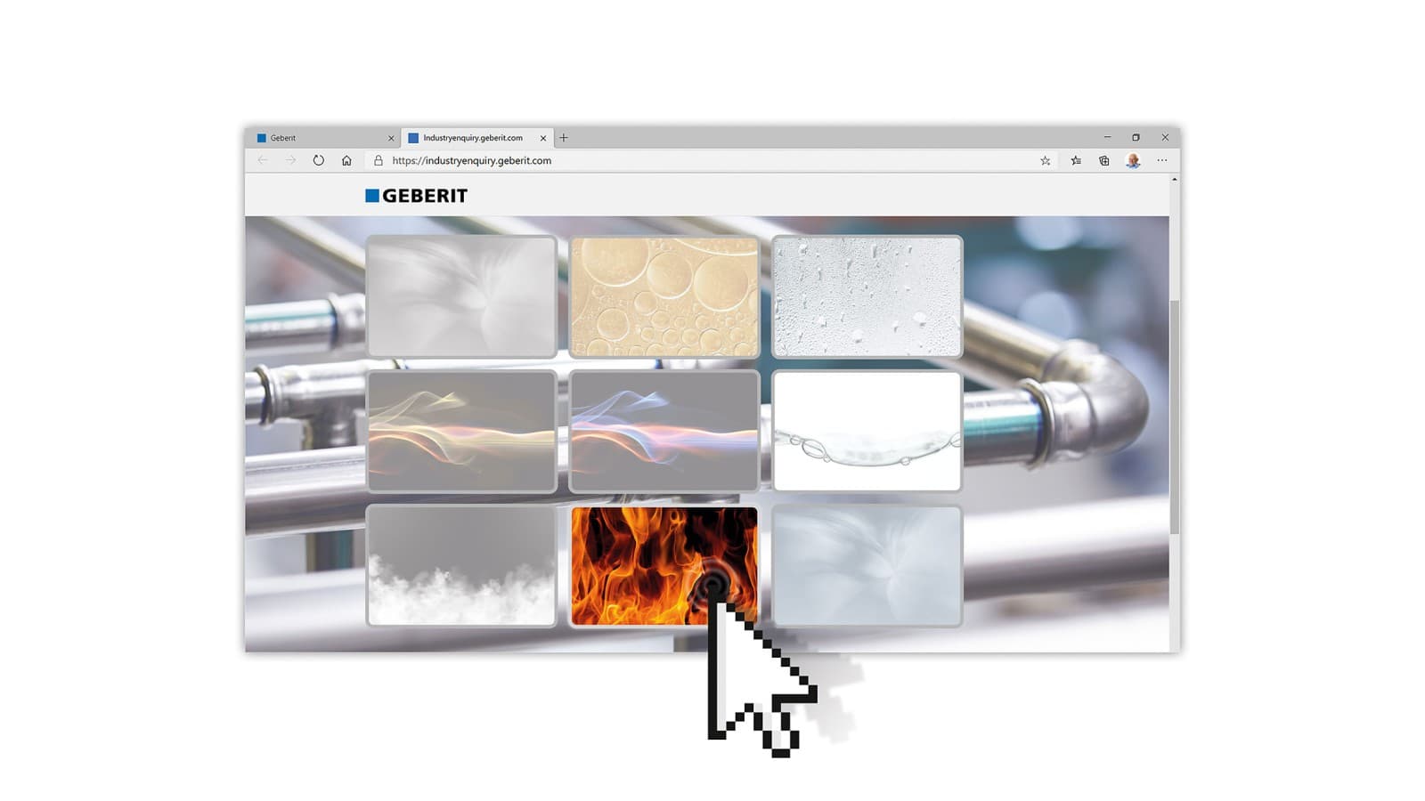 Geberit Teollisen käytön työkalu Geberit Teollisen käytön työkalu